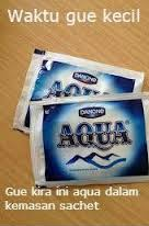 AQUA Hadir Dalam Bentuk Sachet