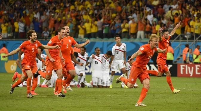 Jerman , Brazil , Argentina dan Belanda lolos ke SEMI FINAL World Cup 2014