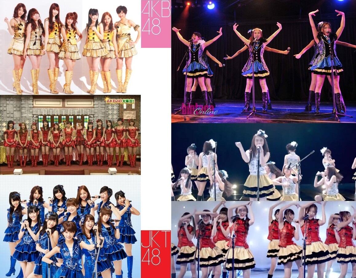 Kesamaan Kostum di 48 Family (AKB48, SKE48, NMB48, HKT48, JKT48, SNH48)