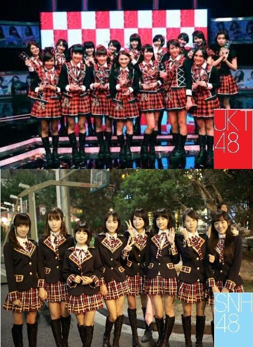 Kesamaan Kostum di 48 Family (AKB48, SKE48, NMB48, HKT48, JKT48, SNH48)