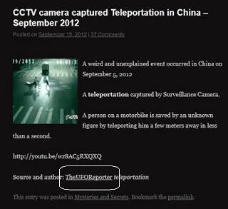 Rekaman CCTV Teleportasi Super Hero di Cina adalah Viral Marketing