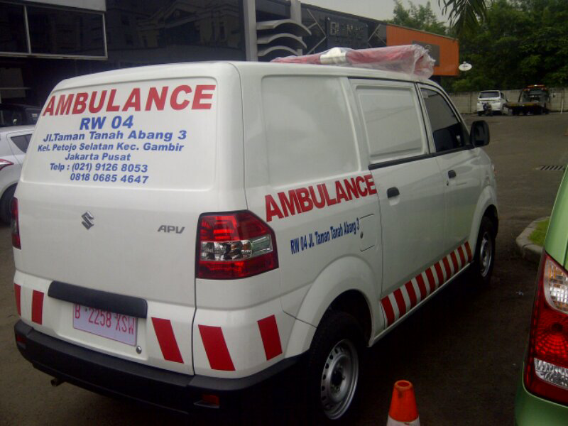 APV AMBULANCE YANG TERJANGKAU