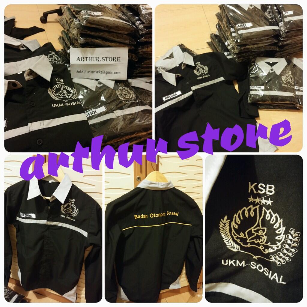 Jasa Sablon/Bordir Baju/Kemeja Kantoran - Jaket and Seragam Sekolah/UKM Universitas..