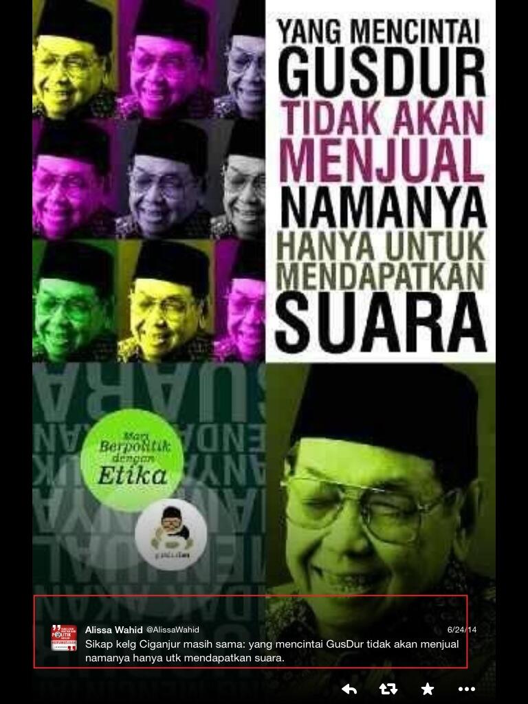 Umat Muslim - Ikuti ULAMA!! Nadhlatul Ulama Bersikap Dalam Pilpres