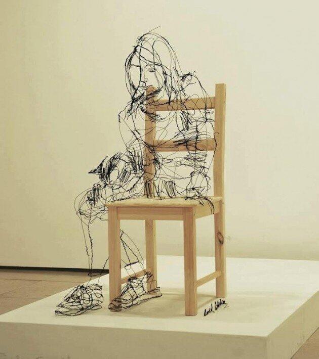&#91;WIRE ART&#93; Seni Ini Dari Kawat Semua Gan