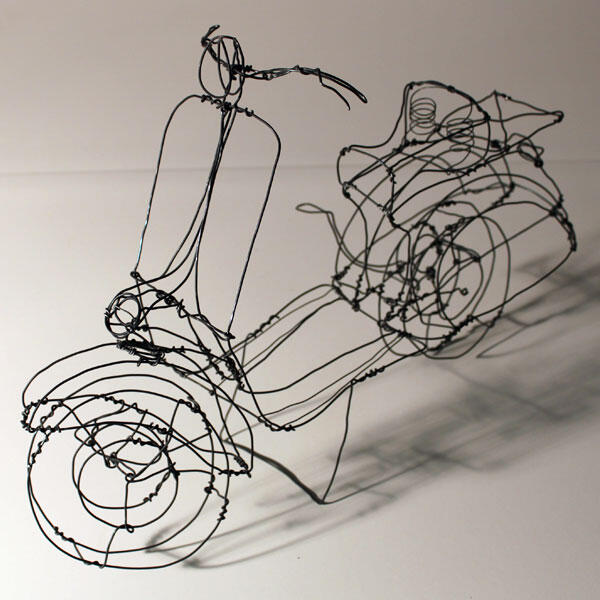 &#91;WIRE ART&#93; Seni Ini Dari Kawat Semua Gan