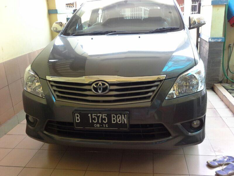 Toyota grand innova 2011 type G (mulus,pakai sendiri)