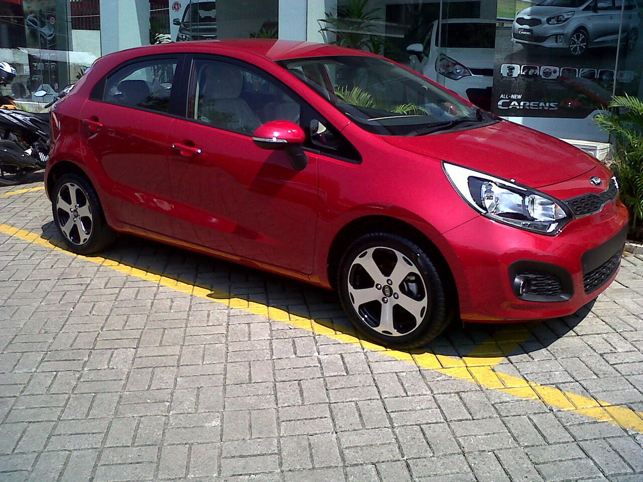 Beli RIO Bonus PICANTO MORNING,Accesories jok Patent Kulit + Navigation,Click aja Gan