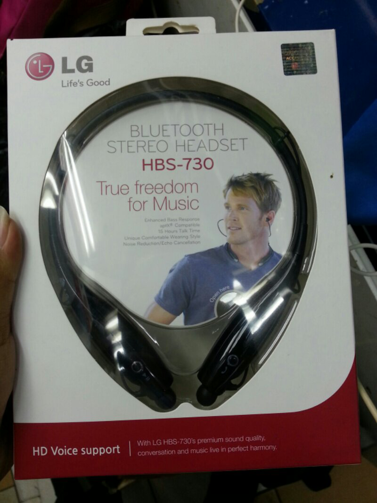 " Handsfree bloetooth stereo LG HBS-730 "