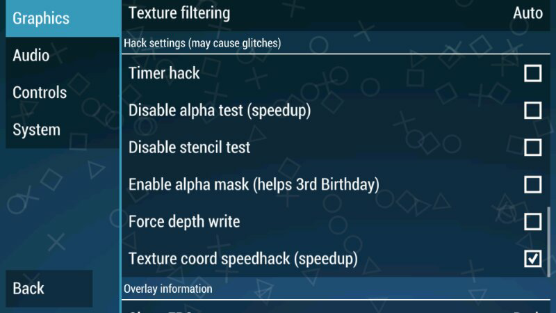 Setting PPSSPP android 0.9.8 + gameplay