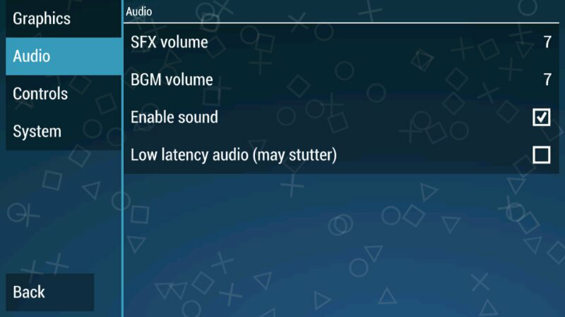 Setting PPSSPP android 0.9.8 + gameplay