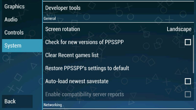 Setting PPSSPP android 0.9.8 + gameplay