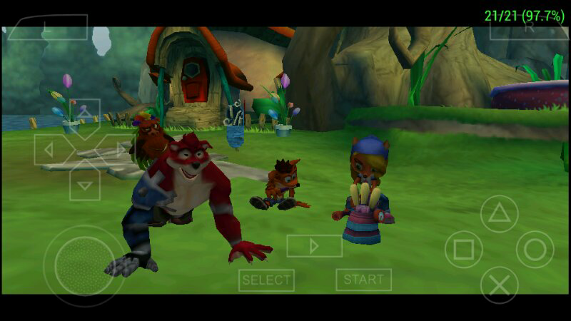 Setting PPSSPP android 0.9.8 + gameplay