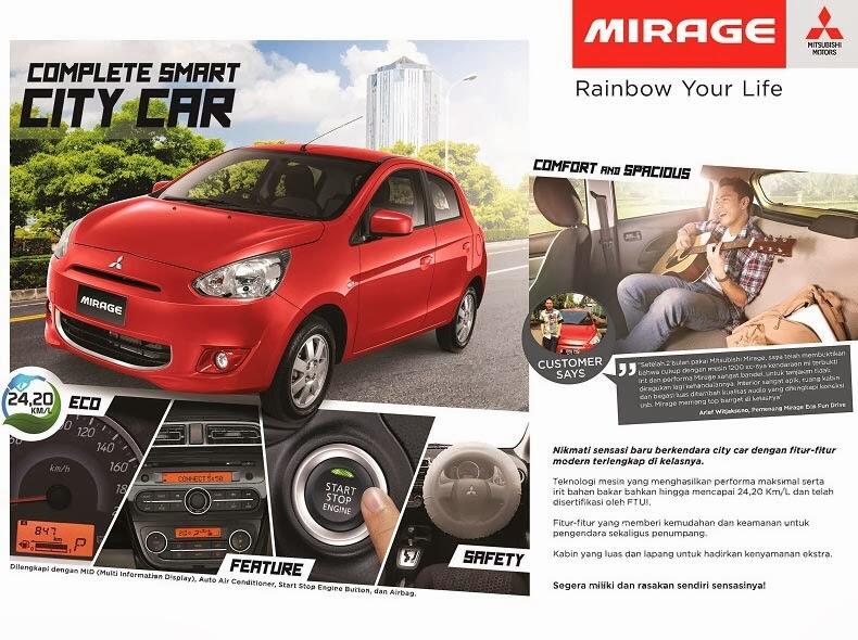 DEALER MITSUBISHI TERBESAR DAN TERBAIK.. PROMO MIRAGE !!!
