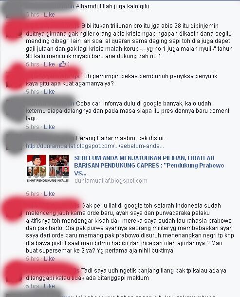 Debat Capres di Socmed (:ngakak)