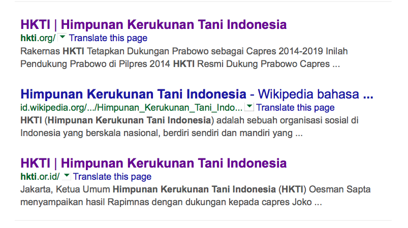 HKTI Sebut Prabowo Lakukan Kebohongan Publik