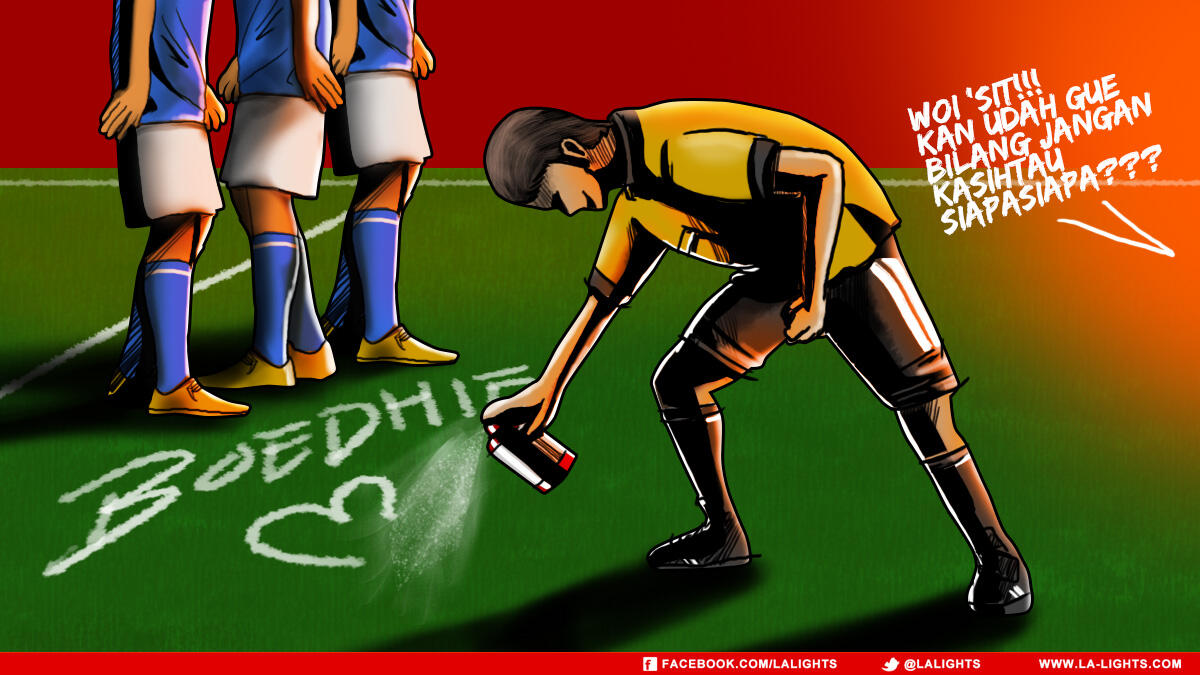 Ini yang terjadi jika wasit dari Indonesia memimpin pertandingan Piala Dunia 2014