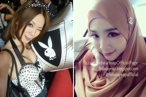 Mantan Model Majalah Playboy Masuk Islam dan Berjilbab