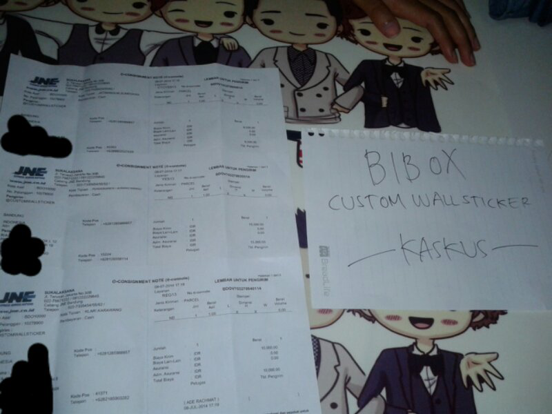 Cutting Wallsticker bisa desain sendiri