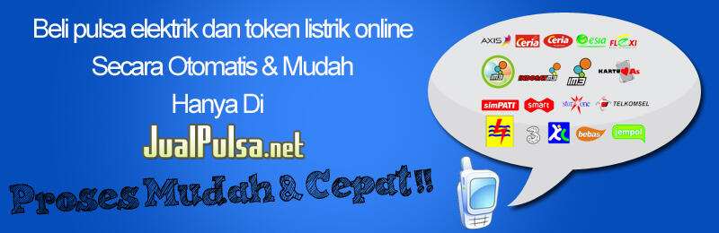 ISI PULSA ONLINE SERBA OTOMATIS DI JUALPULSA.NET