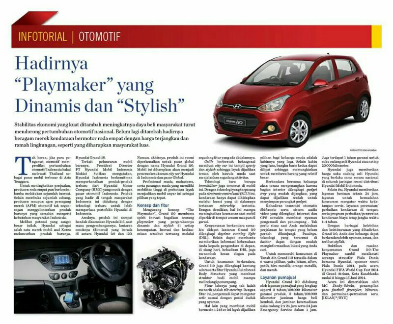 Hyundai Grand i10 DP mulai 38 Jutaan Cash/ Kredit/Tukar tambah