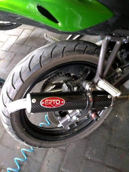 Slencer Knalpot RR/R : Tz,Carbon,Titanium