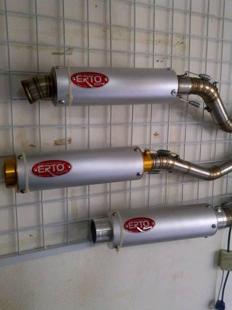 Slencer Knalpot RR/R : Tz,Carbon,Titanium