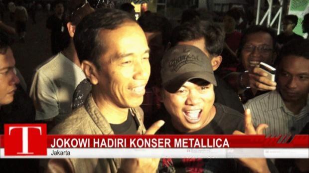 Majalah Musik Metal Inggris Dukung Jokowi 