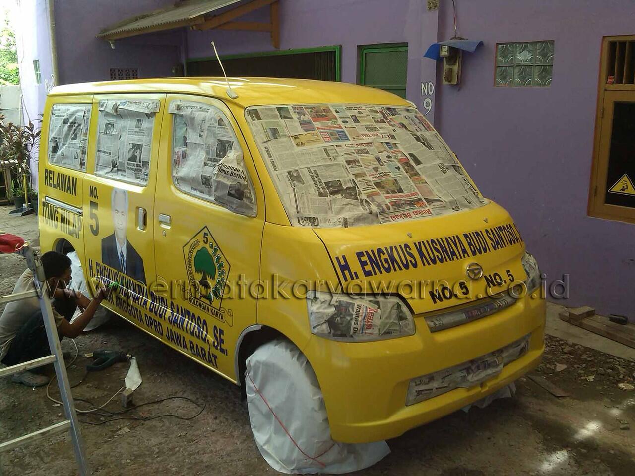 Branding Mobil - Pasang Sticker Mobil - Cat Mobil - Tukang Repair Mobil