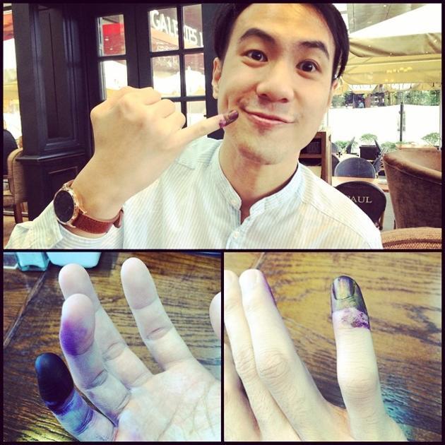Foto Selfie Artis Saat PilPres 9 Juli 2014
