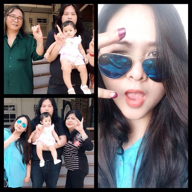 Foto Selfie Artis Saat PilPres 9 Juli 2014