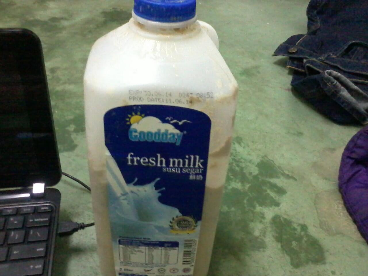 pengalaman ane membeli susu yang sudah exp