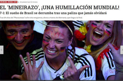 Reaksi Media: Brasil Dipermalukan Jerman