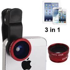 Lensa Handphonae 3 In 1 Fish-eye untuk kreasi foto anda