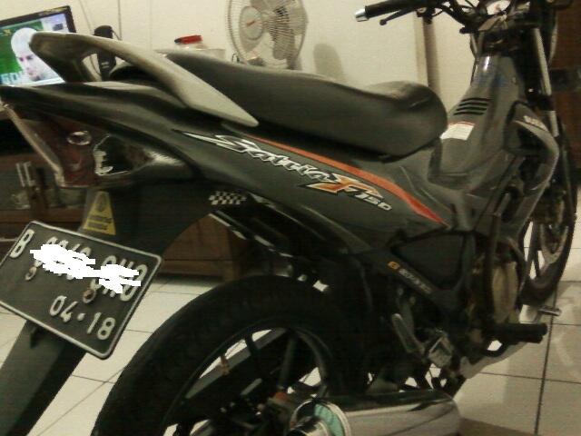 Terjual Jual satria Fu tahun 2008 hitam abu-abu  KASKUS