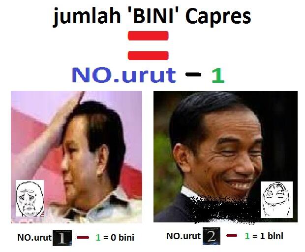 Ngakak dulu sebelum nyoblosss ….