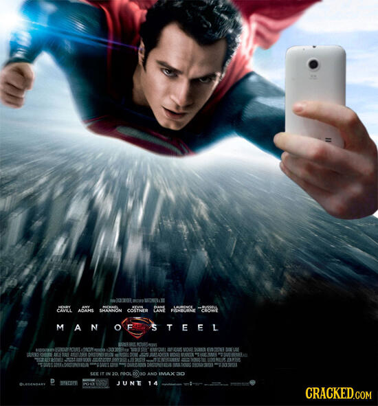 sisi lain dari poster - poster film terkenal