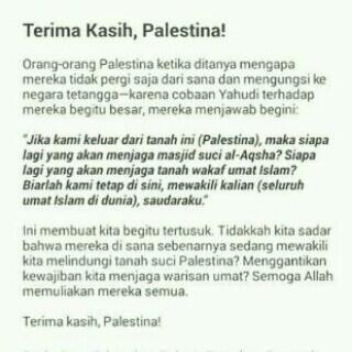 Selamatkan Saudara Kita Di Palestina