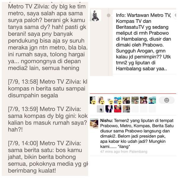 Prabowo Ngamuk ke Media