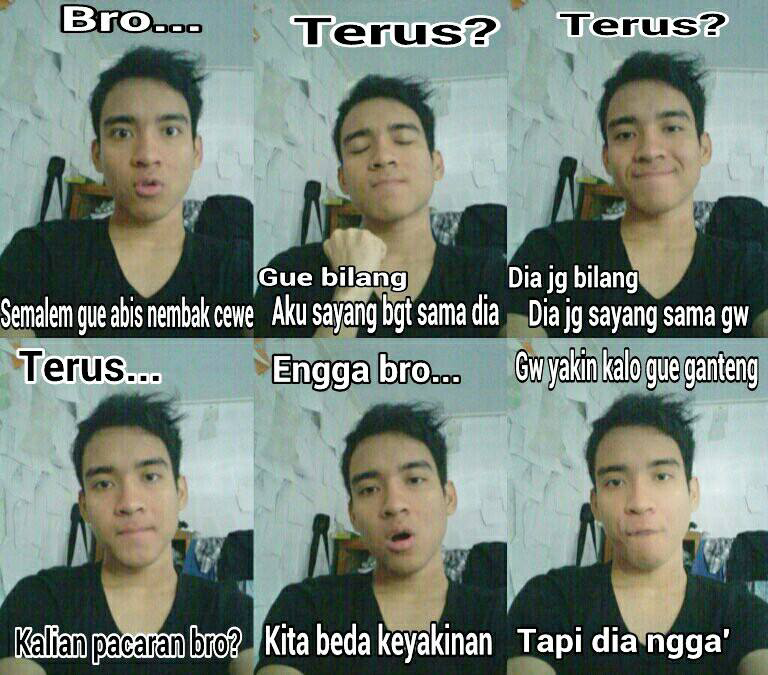 Bro... semalem gw abis nembak cewe
