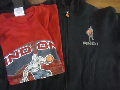 And1 hoodie+kaos (original)