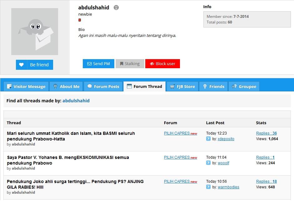Pendukung pak Joko dan, Pak Bowo, AYO MASUK