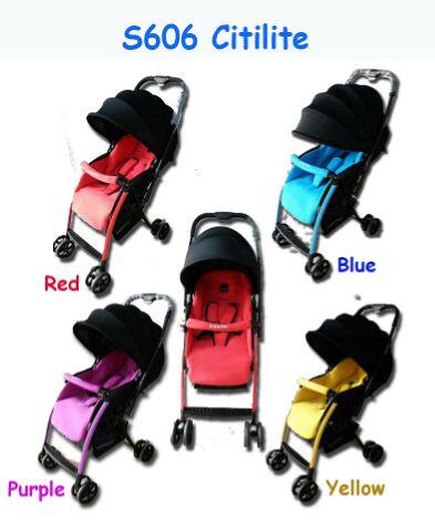 ♥♥ STROLLER (3,5 kg) ♥♥ " BABY ELLE CITILITE S606 " ## DEAR MOM BABY SHOP