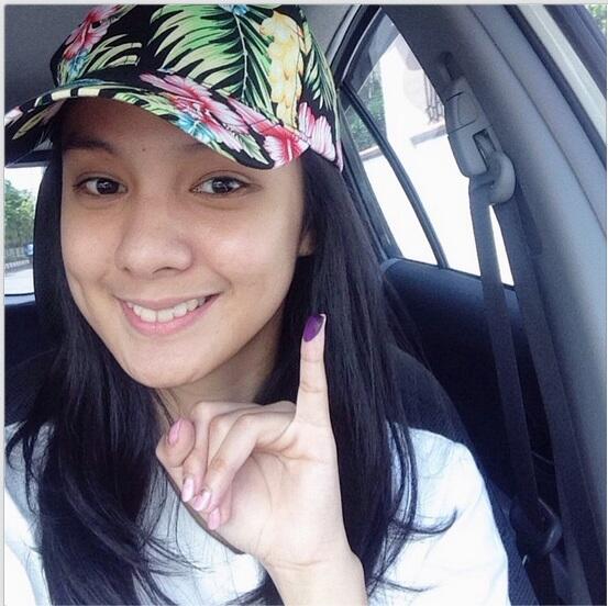 Foto Selfie Artis Saat PilPres 9 Juli 2014