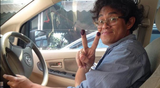 Foto Selfie Artis Saat PilPres 9 Juli 2014