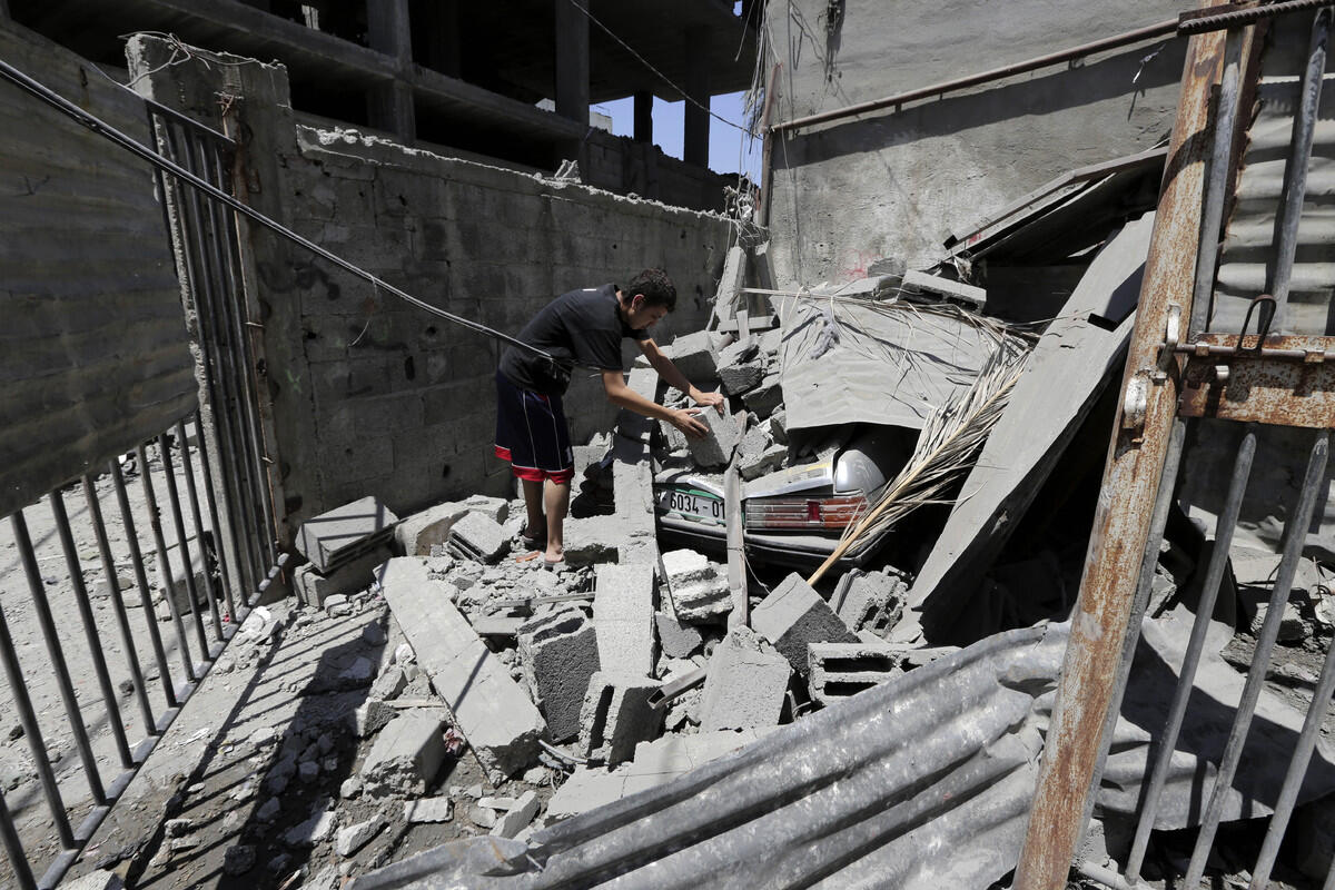 Foto - Foto serangan Israel di Gaza, Palestina 9 July 2014