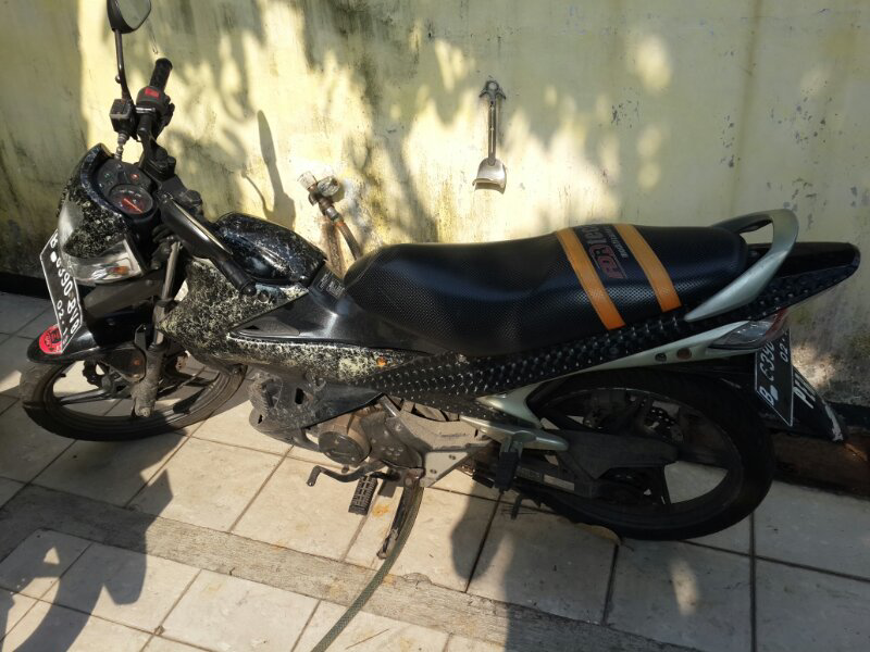 kawasaki athlete hitam 2009 kondisi 80%