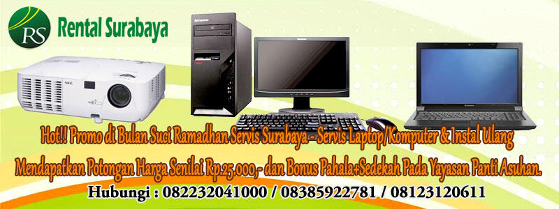 Sewa & Rental Laptop,Komputer,Proyektor,TV Plasma di SBY siap Event Luar Kota!!