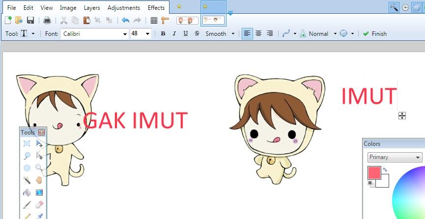 Tutorial bikin karakter imut imut 