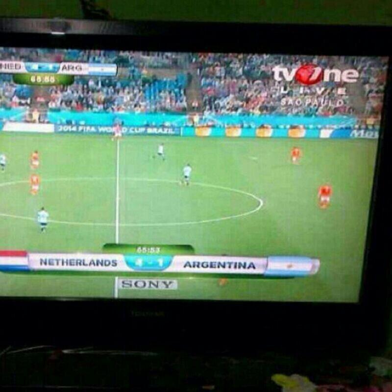 Ternyata Argentina menang itu adalah kebohongan PUBLIK!!